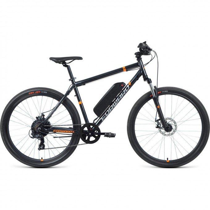 Электровелосипед FORWARD VOLCANO PLUS 27,5 2.0 disc 500w (2021) с рамой 17" 92768 17