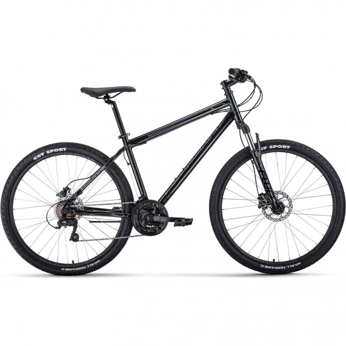 Велосипед FORWARD SPORTING 27,5 3.0 disc (2020) черный с рамой 17" 74810 CHERNYII 17