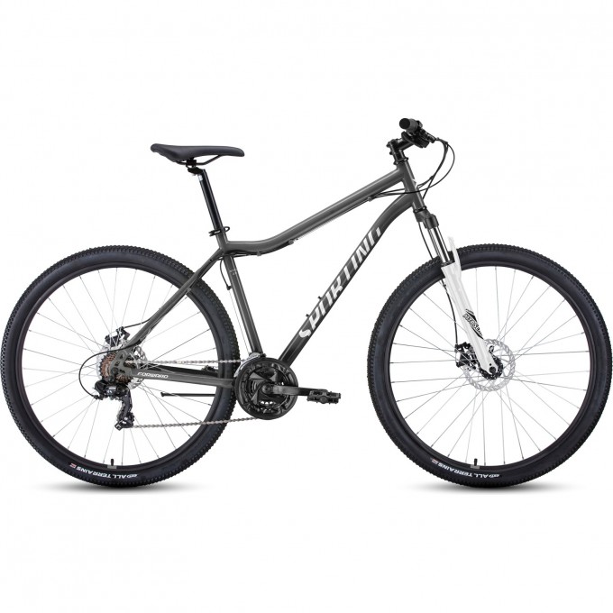 Велосипед FORWARD SPORTING 29 2.0 D (2022) черный/белый с рамой 21" 94946 CHERNYII/BELYII 21